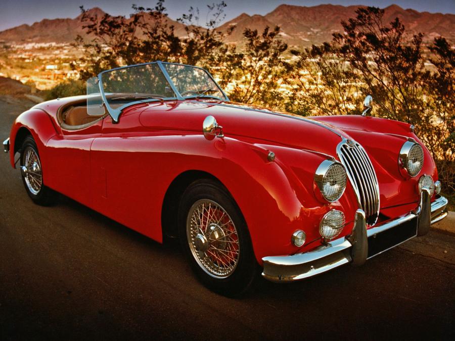  Jaguar XK140 Roadster 1954 года  (фото 13 из 35)